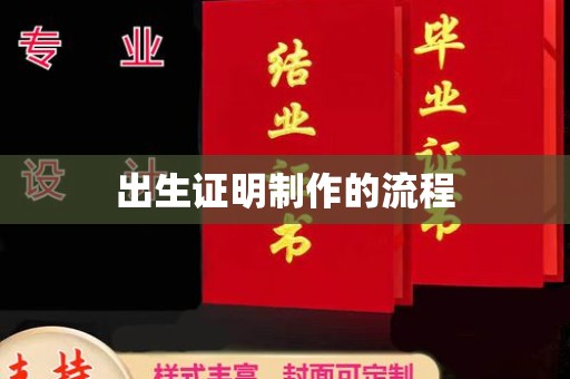 新泰出生证明制作的流程