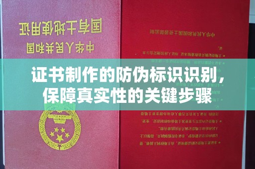 新泰证书制作的防伪标识识别，保障真实性的关键步骤