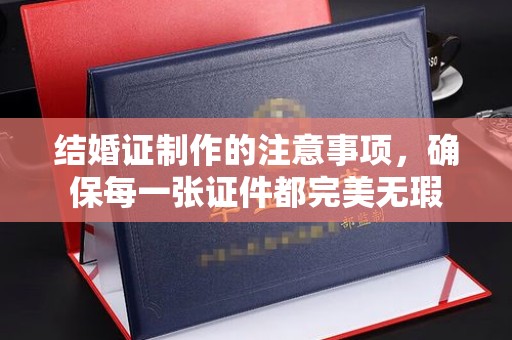 新泰结婚证制作的注意事项，确保每一张证件都完美无瑕